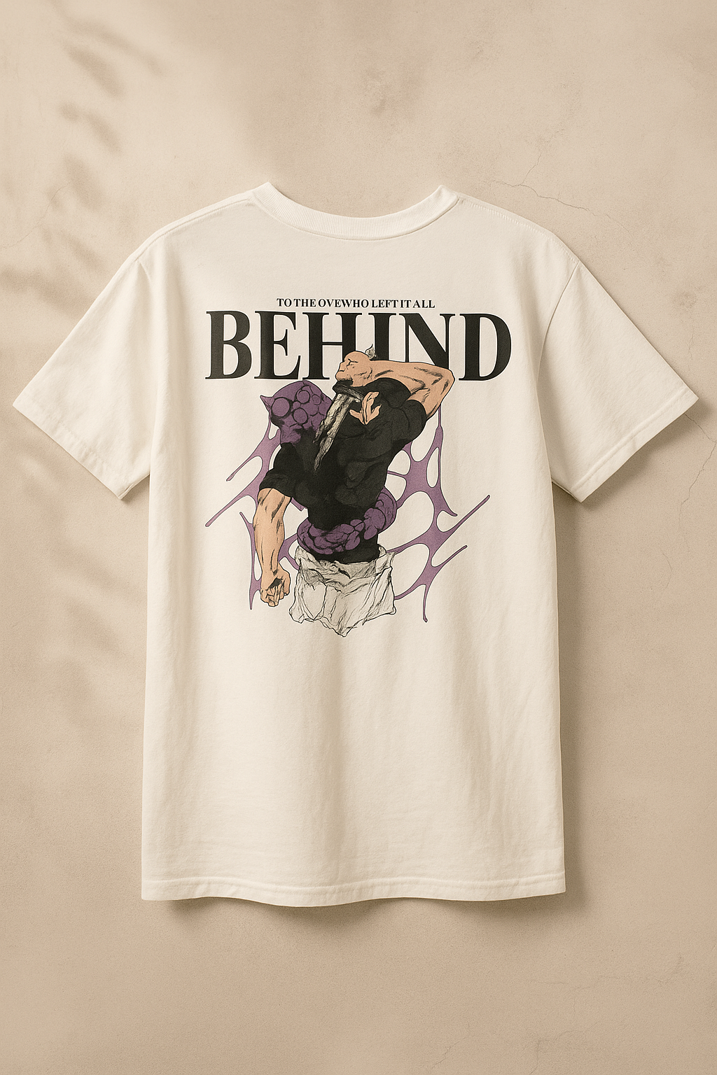 Stylish design Anime Sword Graphic T-Shirt – Unisex Drop Shoulder Oversized Tee
